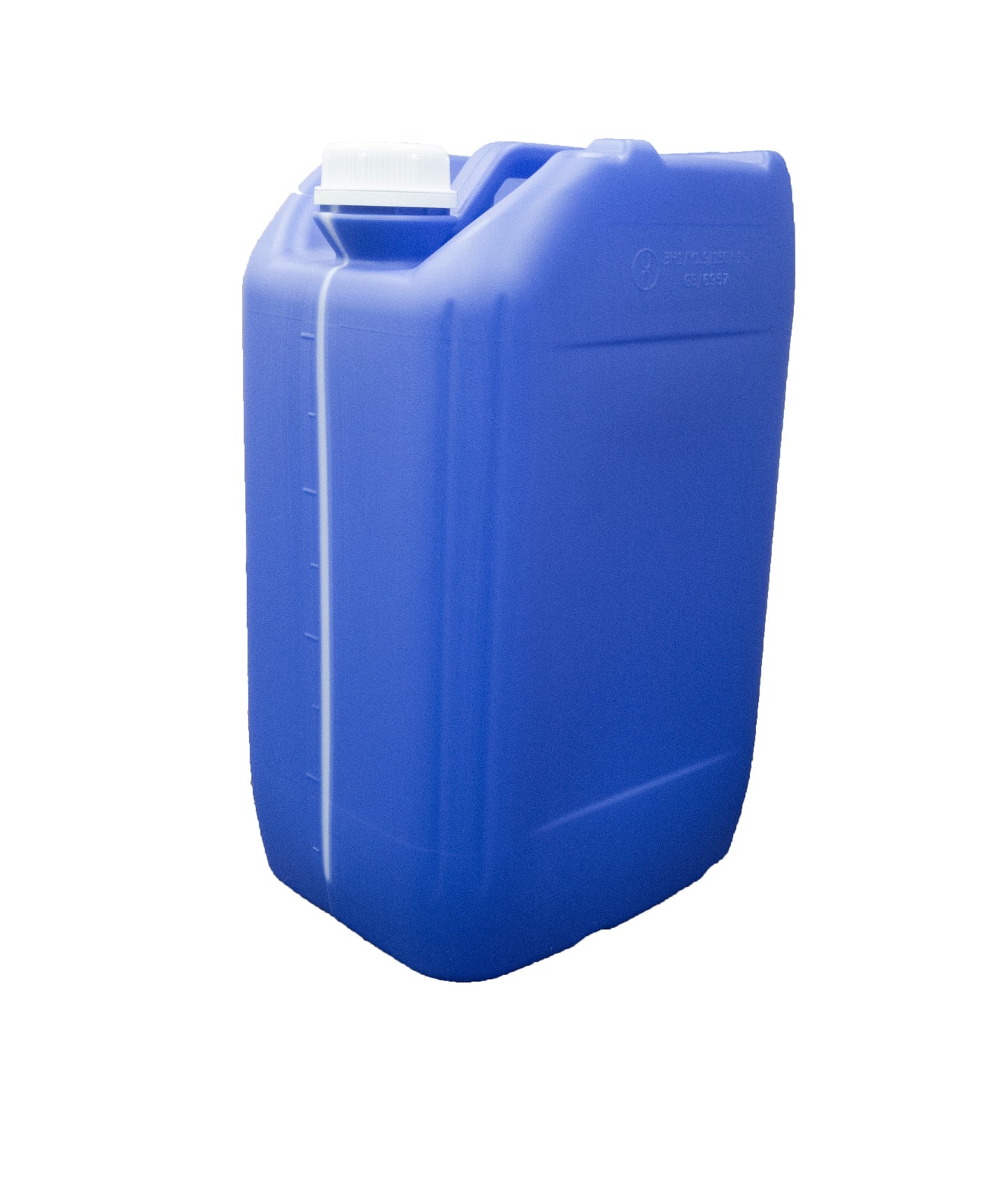 Ecostacker Blue Jerry Can & White Tamper Evident Lid 20 Litre