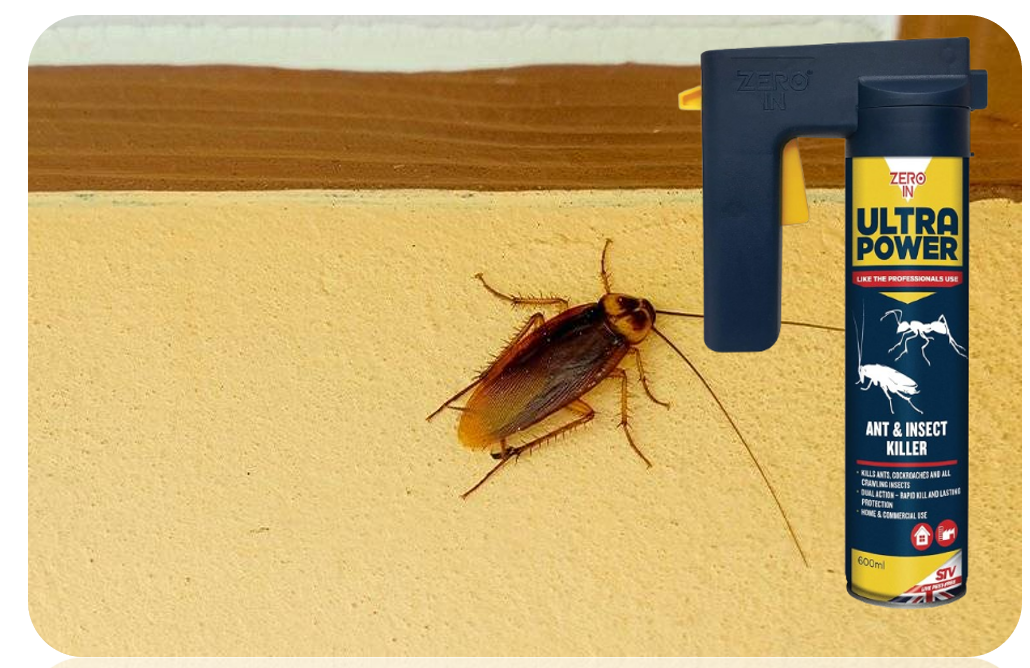 Zero In Ultra Power | Professional Ant & Insect Killer |  HSE Approved | 600ml