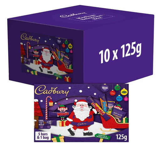 Cadbury Medium Selction Box 125g | 10 Pack Bundle