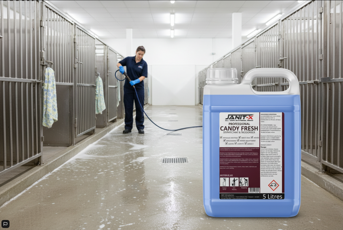 Janit-X Professional Candy Fresh  Disinfectant & Deodoriser 5L Concentrate upto 30:1