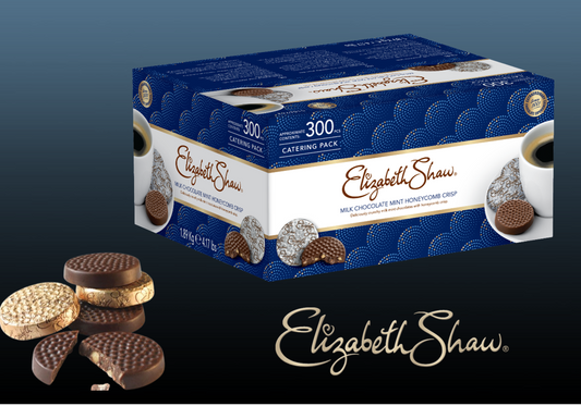 Elizabeth Shaw 300 Milk Mint Crisp Chocolates Catering Pack 1.89kg