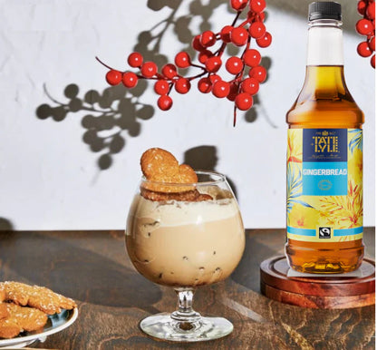 Tate & Lyle Fairtrade Gingerbread Barista Coffee Syrup 750ml