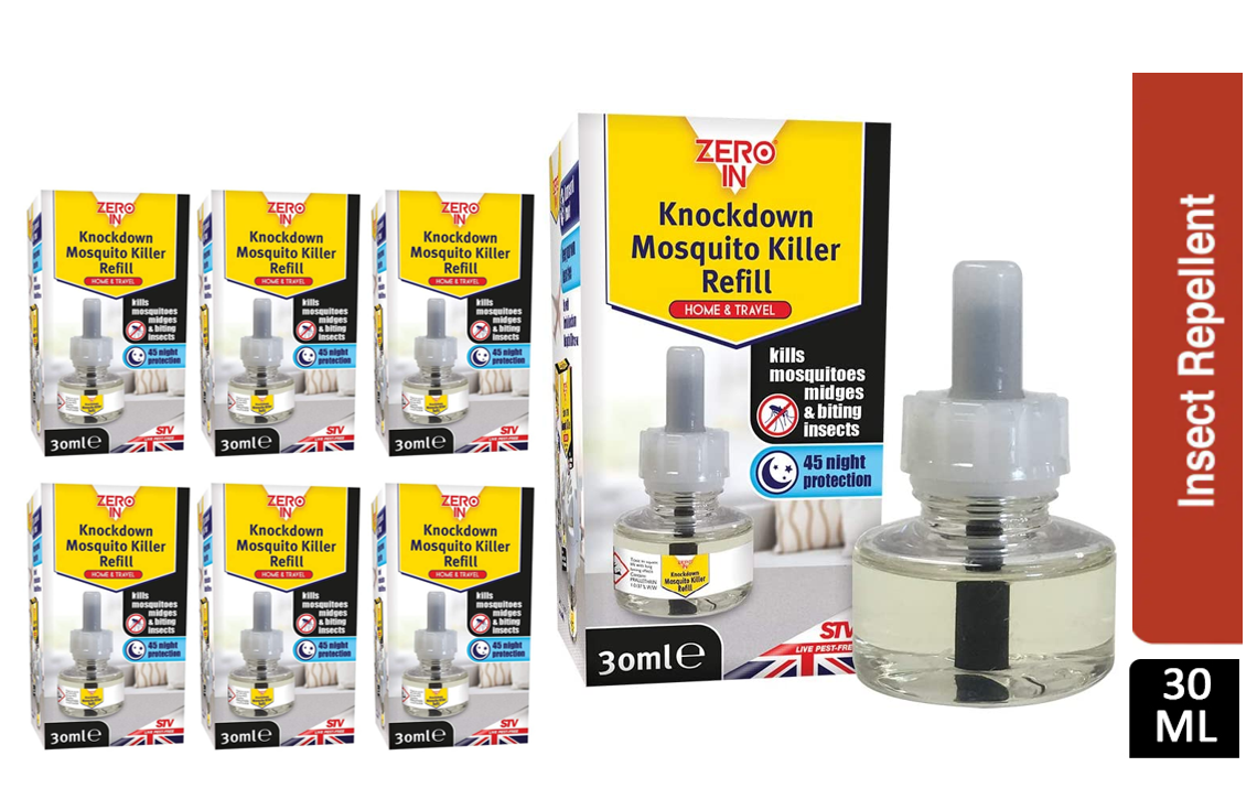 Zero In Knockdown Mosquito Killer Refill 30ml (ZER742)