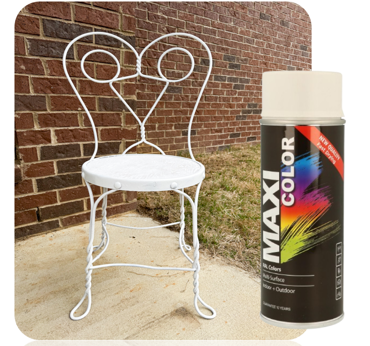 MaxiColor Spray Satin Brilliant White 400ml | Full Case Offer 12 x 400ml