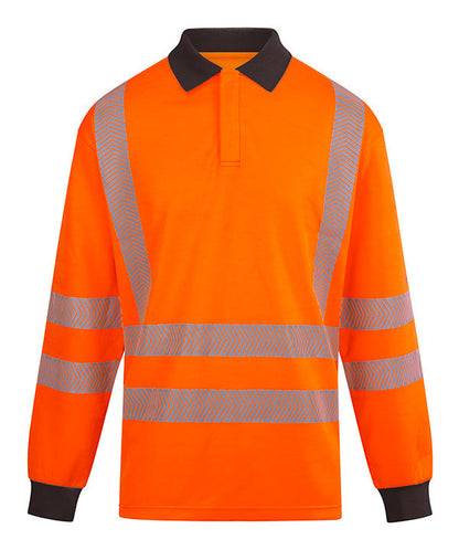 High Visibility Arc Flash Polo Shirt Orange ALL SIZES