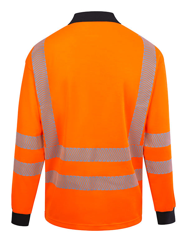 High Visibility Arc Flash Polo Shirt Orange ALL SIZES
