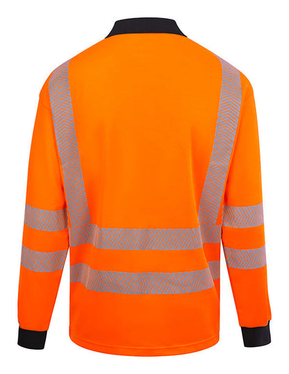 High Visibility Arc Flash Polo Shirt Orange ALL SIZES