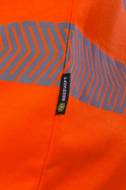 High Visibility Arc Flash Polo Shirt Orange ALL SIZES