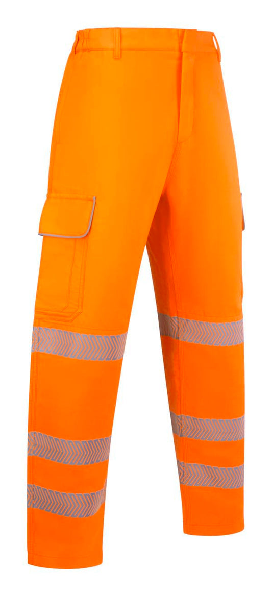 High Visibility Arc Flash Trouser Orange ALL SIZES