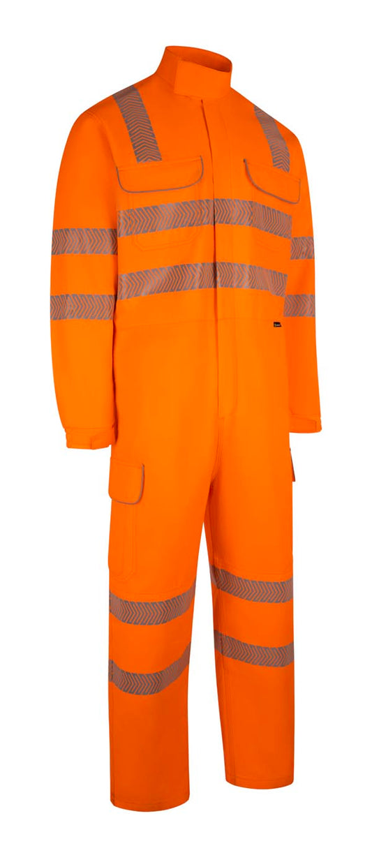 High Visibility Arc Flash Coverall Orange ALL SIZES
