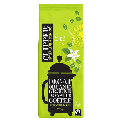 Clipper Roast & Ground Decaf Coffee 227g Pack