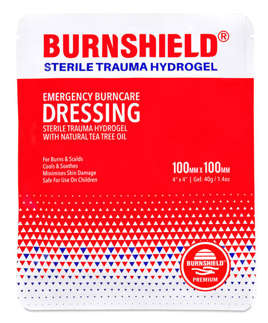 Burnshield Sterile Trauma Hydrogel 100 X 100Mm Dressing