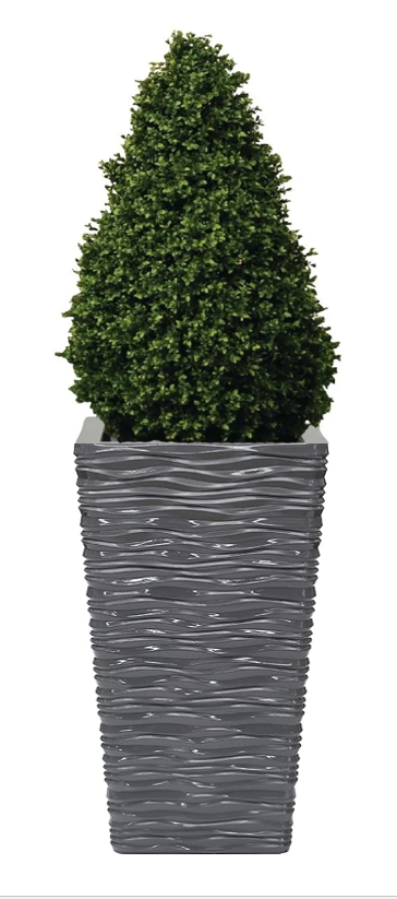 Fixtures Glaze Wave LARGE 55cm Planter {Grey}