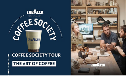 8oz Lavazza Double Walled Embossed Paper Cups 25's