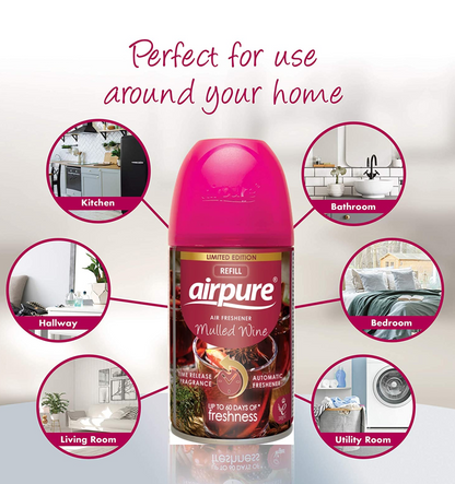 AirPure Mulled Wine Freshmatic Compatible Refill 250ml