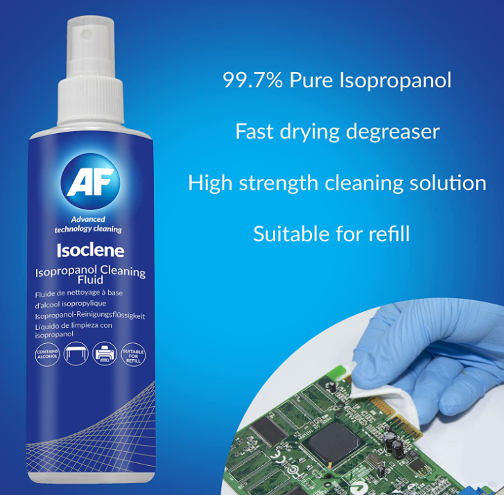 AF Isopropanol Cleaning Fluid 250ml ISO250