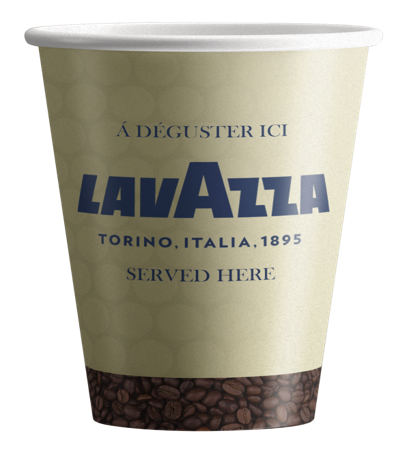 8oz Lavazza Double Walled Embossed Paper Cups 25's