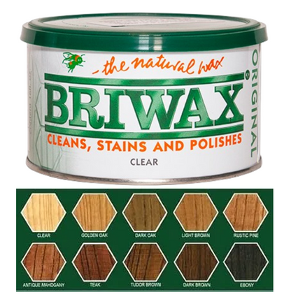 Briwax Original Antique Pine 200g | Natural Wax - Cleans & Polishes