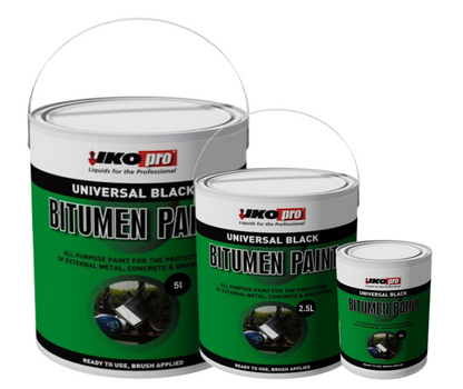 IKOpro Black Bitumen Paint 2.5lt