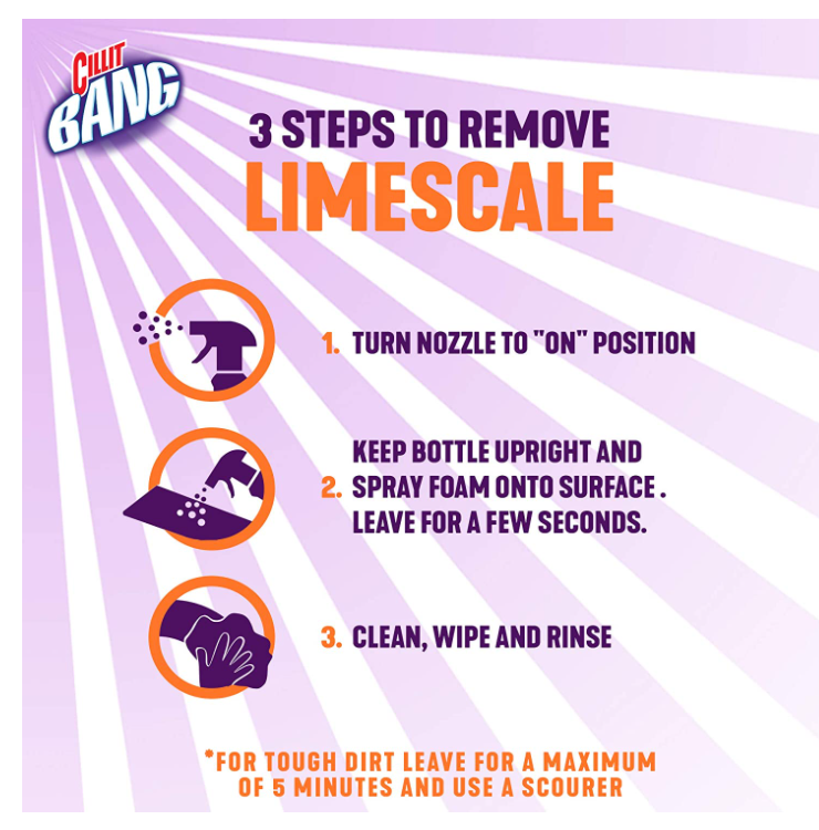 Cillit Bang Limescale Remover Cleaner 750ml - UK BUSINESS SUPPLIES