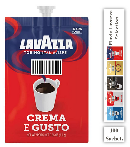 Flavia Lavazza Crema E Gusto Sachets 100's - UK BUSINESS SUPPLIES