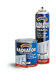 Hammerite Radiator Enamel Gloss White 500Ml