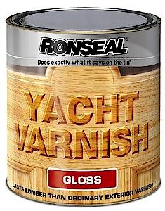 Ronseal Yvs250 250Ml Exterior Yacht Varnish Satin