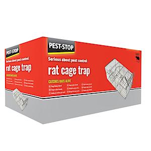 Pest-Stop Rat Cage - Cage For Indoors - Durable Reusable Snap Traps