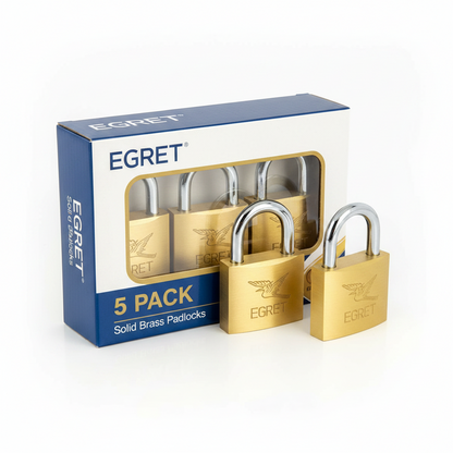 Securit Egret Brasss Padlock 20mm S1132