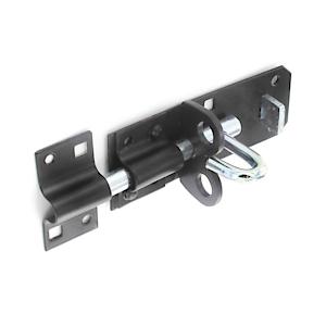 Padlock Bolt Black 200Mm S1413