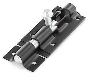 Sec Tower Bolt Blk 10Cm S1582*