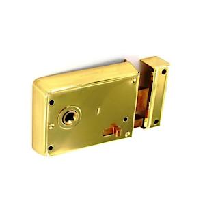 Securit Sec Bathroom Lock Eb 63Mm S1834, Black