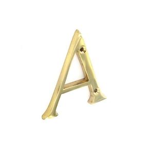 Sec Brass Letter A 75Mm S2510