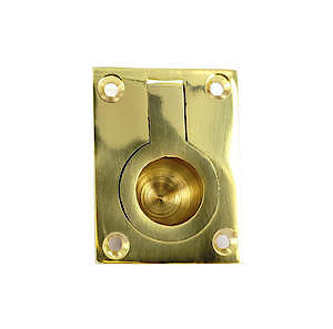 Bras Flush Rng Hndle 63Mm S2651