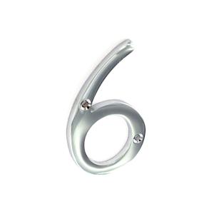 Chrome Numeral 6