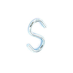 S Hook Zp 4Mm 4Pk S5698