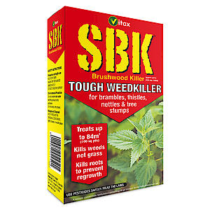 Vitax SBK Tough Weedkiller, Kills Down To The Roots 250ml