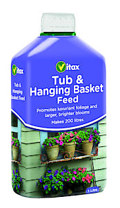 Vitax Tub & Hanging Basket Feed | 1 x  1 Litre