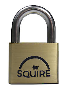 Henry Squire Lion Premium Solid Brass 5 Pin Double Locking Padlock, 51 Mm (Length)