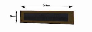 Letterplate Seal Brown Lps/Bn