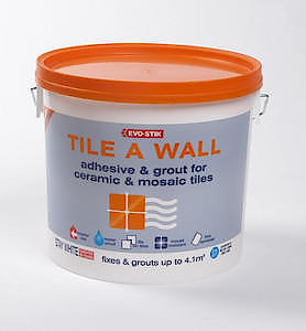 EVO-STIK Mould Resistant Wall Tile Adhesive & Grout 1 Litre