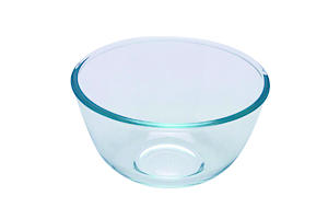 Pyrex Glass Mixing Bowl 2 Litre - 21(Dia)Cm, Clear