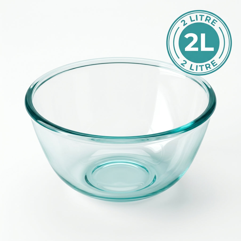 Pyrex Glass Mixing Bowl | 1 x 2 Litres Bowl