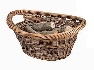 Log Basket Cradle Oval 0302