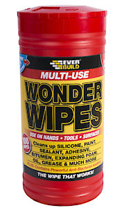 Sika - Wonder Wipes Multi-Use Cleaning Wipes For The Building Trade -100 Wipes