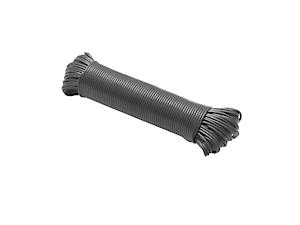 Addis Replacement Outdoor Clothes Washing Plastic PVC Line, 60m, Grey