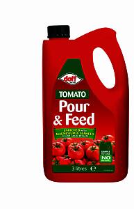 Doff Tomato Ready Mixed Liquid Pour and Feed Plant Food 3 Litre