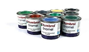 Humbrol Model Paint - AA0271 No 25 Blue 14Ml