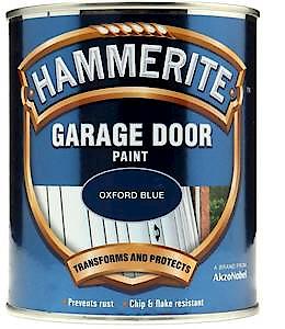 Hammerite Garage Door Paint, Black, 750 Ml