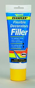 Everbuild Flexible Decorators Filler, White, 200 Ml
